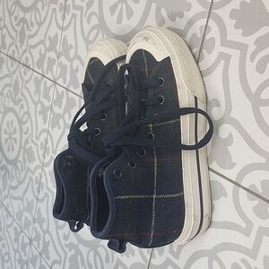 Adidas Nizza platform mid sneaker - plaid